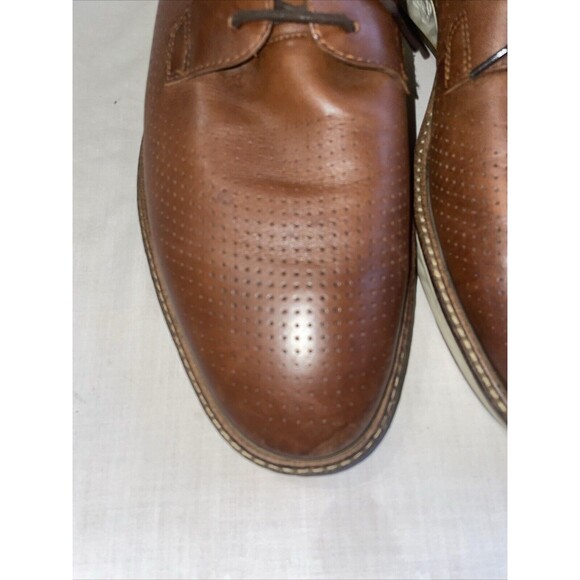 Ecco Men’s Casual Oxfords Size 45 U.S. 11.5 M Brown Leather Comfort Athleisure main image 3